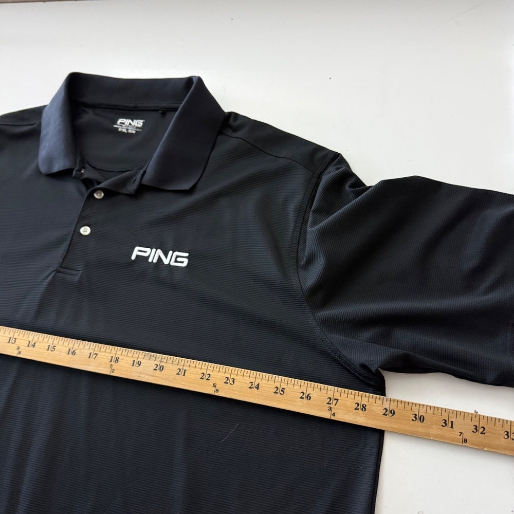 PING Golf Performance Solid Black Embroidered Log… - image 6
